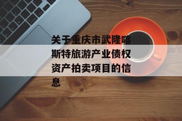 关于重庆市武隆喀斯特旅游产业债权资产拍卖项目的信息