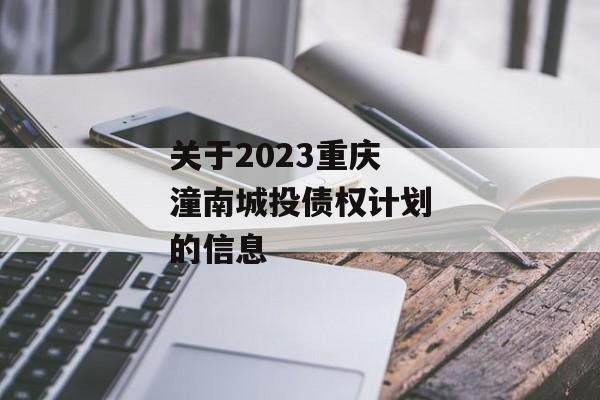 关于2023重庆潼南城投债权计划的信息