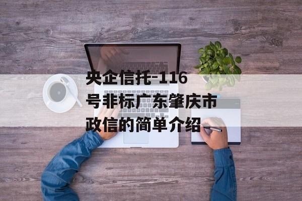 央企信托-116号非标广东肇庆市政信的简单介绍